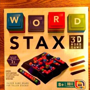 Word stax board game